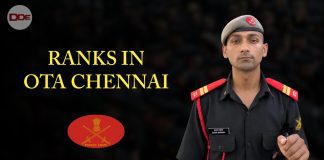 OTA Chennai appointments and ranks