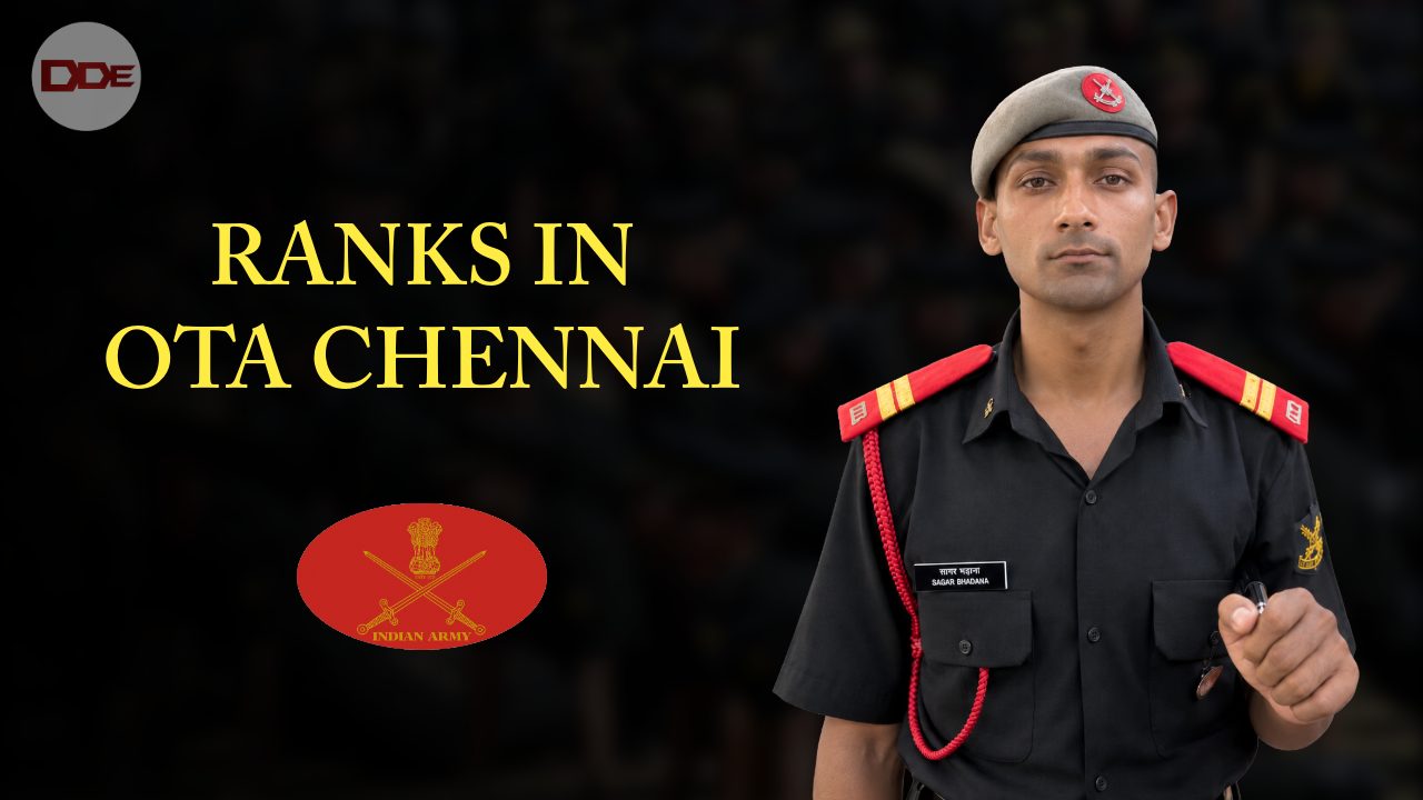 OTA Chennai appointments and ranks