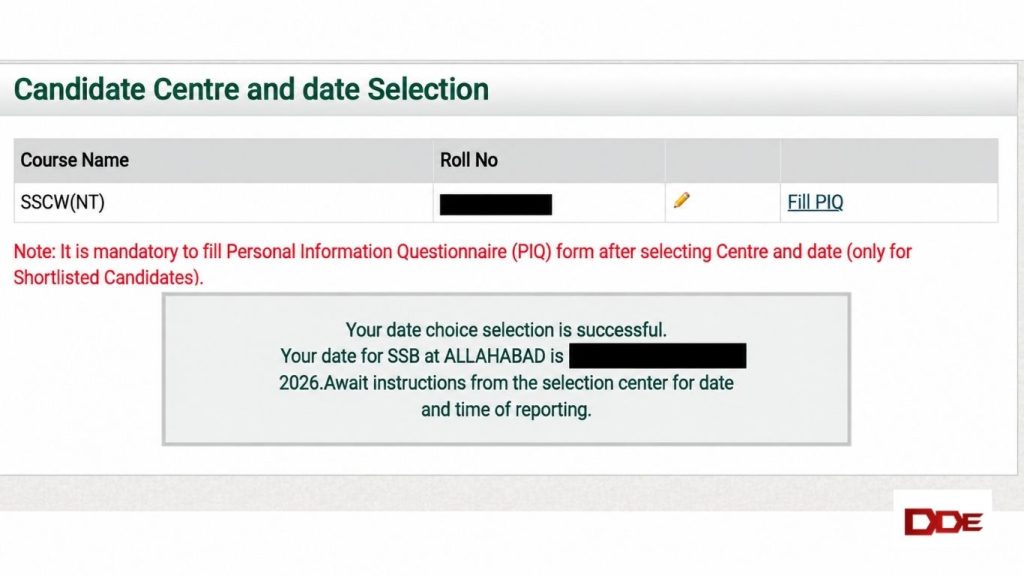 Fill PIQ form