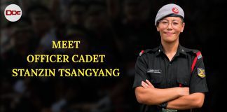 Officer Cadet Stanzin Tsangyang