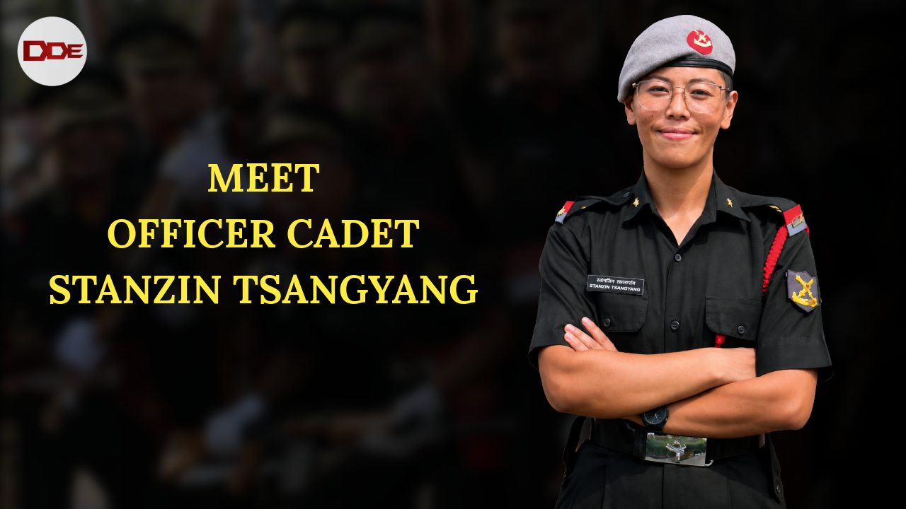 Officer Cadet Stanzin Tsangyang