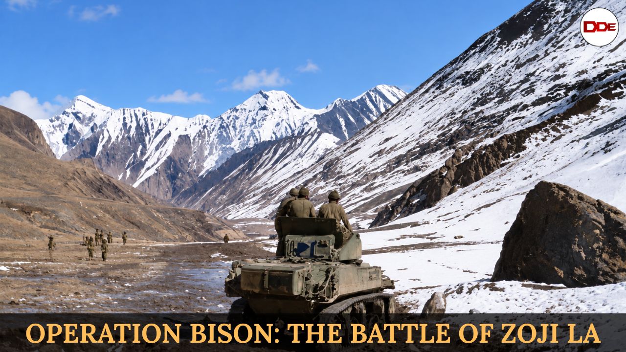 Operation Bison and the Battle of Zoji La