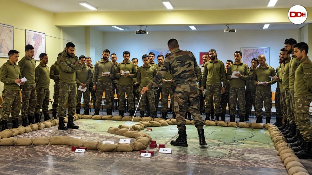 Planning of surgical strike, as shown in Uri: The Surgical Strike