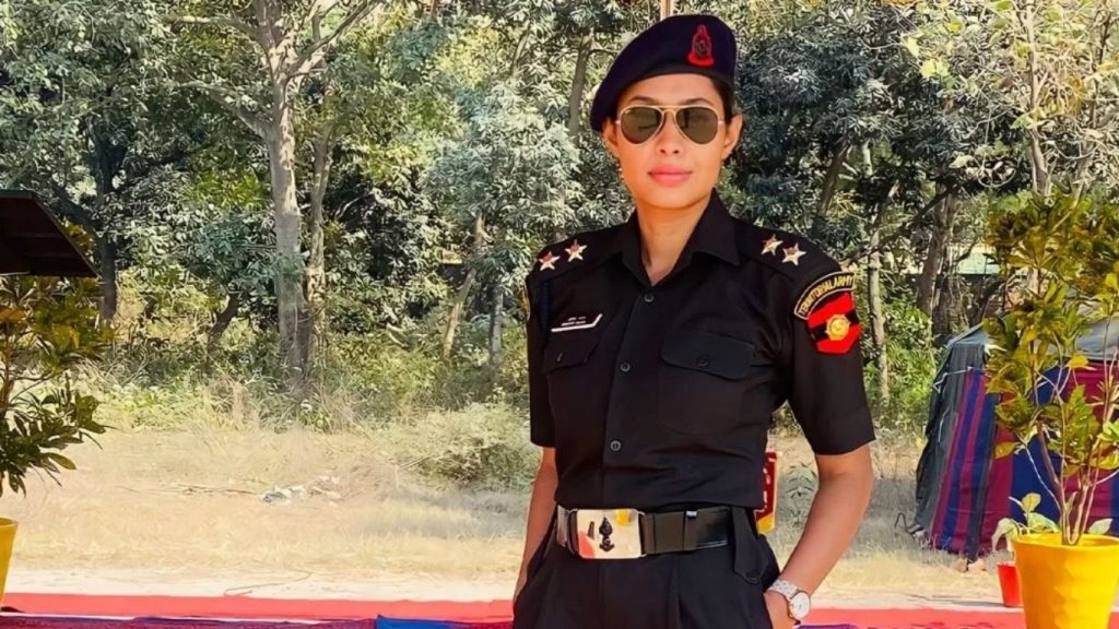 Lt. Deepti Rana, a TA officer