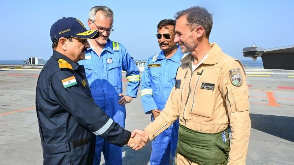 FOC-in-C (W) with Dassault Aviation representatives