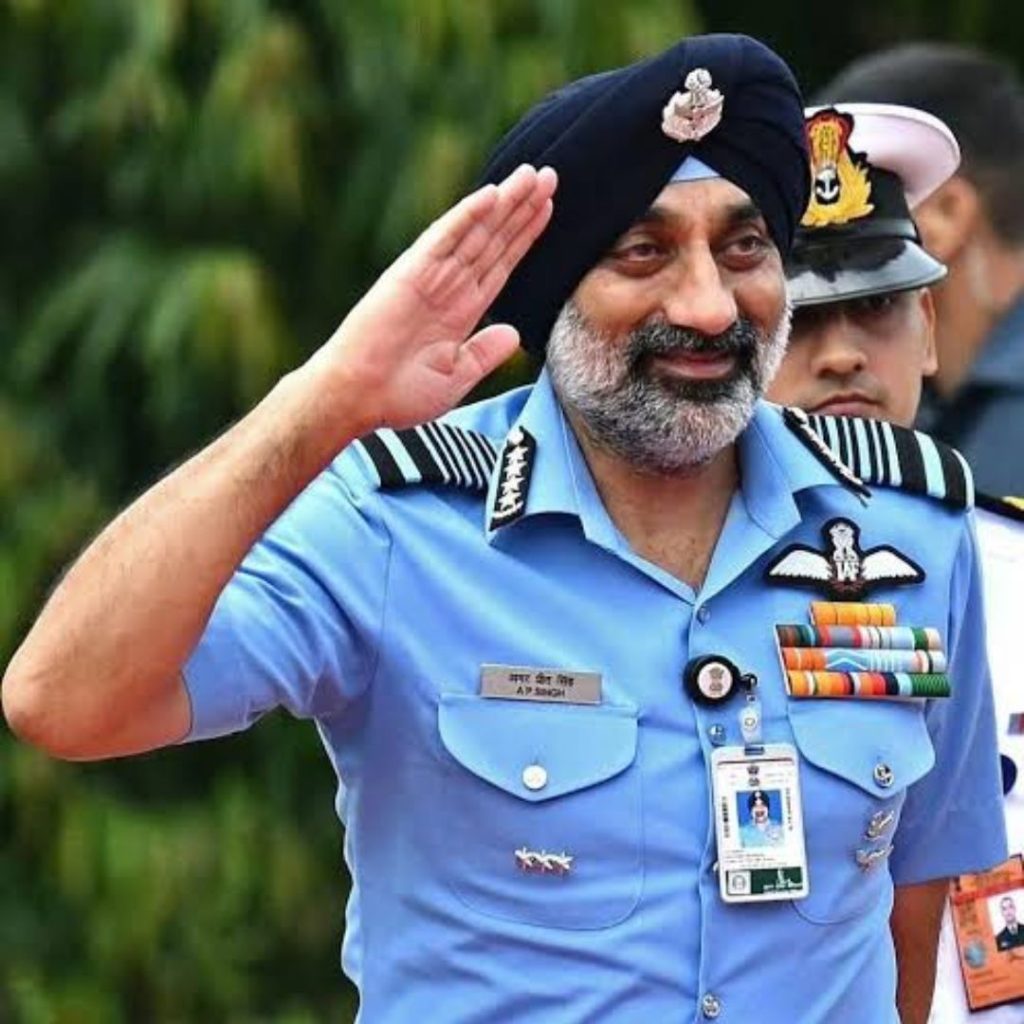 Farewell of IAF chief