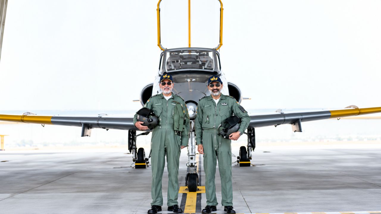 IAF chief's last flight before retirement