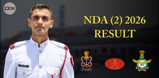 nda 2 2026 result
