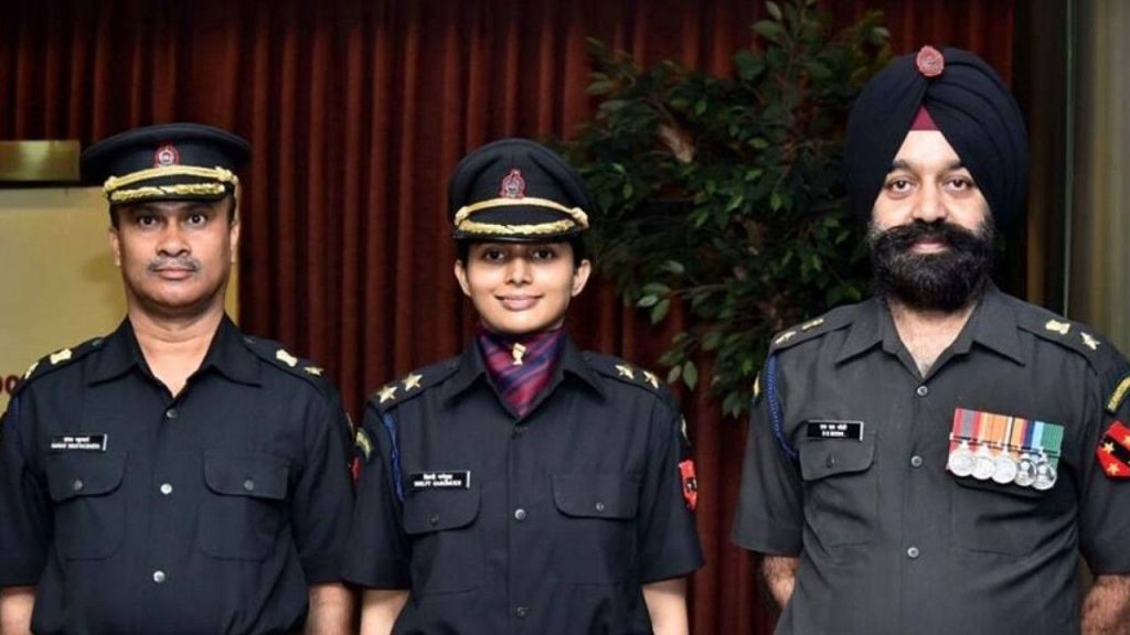 Territorial army officers