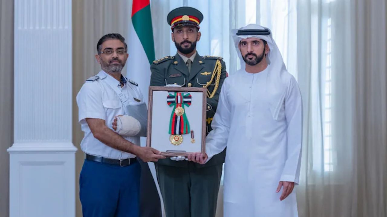 UAE presents its highest civilian honour to Captain Machchhar